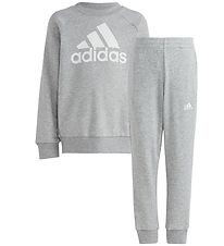 Adidas Performance Sweatshirt - LK BOS JOG FT - Grå
