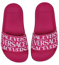 Versace Badesandaler - Pink m. Hvid