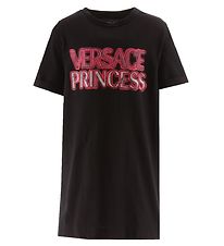 Versace Kjole - Sort/Pink