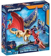 Playmobil Dragons - The Nine Realms - Wu & Wei with Jun - 71080 