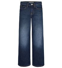 Calvin Klein Jeans - Wide Leg High Rise - Dark Blue