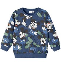Name It Sweatshirt - NmmDaf Mickey - Bijou Blue