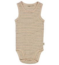 Wheat Body u/ - Oat Melange Stripe