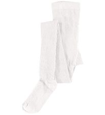 Name It Strømpebukser - Noos - Rib - NknPantyhose - 2-pak - Whit