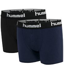 Hummel Boxershorts - hmlNolan - 2-pak - Black Iris