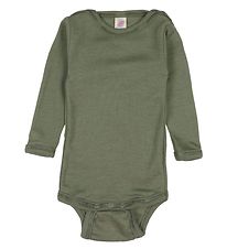 Engel Body l/æ - Uld/Silke - Olive