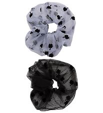 Little Pieces Scrunchies - LpJeppa - 2-pak - Purple Heather/Blac