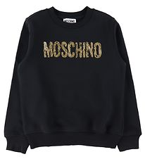 Moschino Sweatshirt - Sort m. Guld