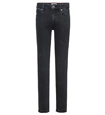 Tommy Hilfiger Skinny Jeans - Nora - Faded - Sort