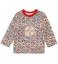 Marni Bluse - Gul m. Blå Mønster