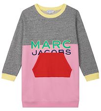 Little Marc Jacobs Sweatkjole - Cosmic Nature - Pink/Gråmeleret