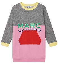 Little Marc Jacobs Sweatkjole - Cosmic Nature - Pink/Gråmeleret Little Marc Jacobs Sweatkjole - Cosmic Nature - Pink/Gråmeleret
