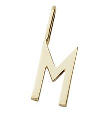 Design Letters Vedhæng Til Halskæde - M - 18 K Guldbelagt