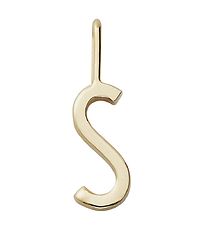 Design Letters Vedhæng Til Halskæde - S - 18 K Guldbelagt