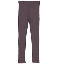 MarMar Leggings - Leg - Uld - Plum