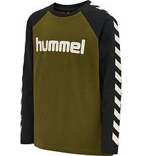 Hummel Bluse - hmlBoys - Dark Olive