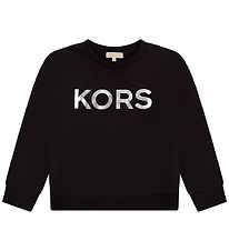 Michael Kors Sweatshirt - Sort m. Sølv