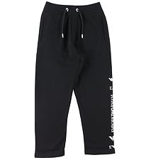 Emporio Armani Sweatpants - Sort m. Hvid