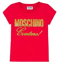Moschino T-shirt - Rød m. Guld
