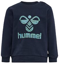 Hummel Sweatshirt - hmlLime - Black Iris