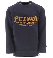 Petrol Industries Sweater - Round Neck - Dark Sapphire