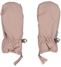 Wheat Luffer m. Fleece - Mittens Zipper Tech - Rose