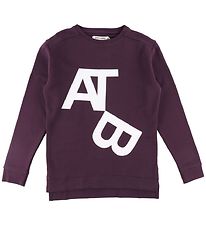 Add to Bag Sweatshirt - Mrk Lilla m. Print