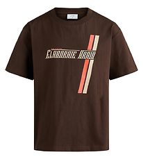 Grunt T-shirt - Ayden SS Tee - Brown