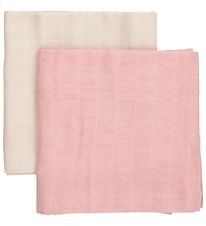 Fixoni Stofbleer - 2-pak - 70x70 cm - Misty Rose