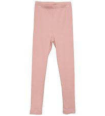 Minymo Leggings - Rib - Misty Rose