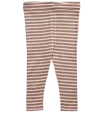 Petit By Sofie Schnoor Leggings - Rib - Warm Brown