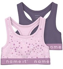 Name It Top - Noos - NkfShort - 2-pak - Winsome Orchid