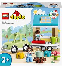 LEGO DUPLO - Familiehus p Hjul 10986 - 31 Dele