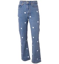 Hound Jeans - Heart Printed Denim - Bl