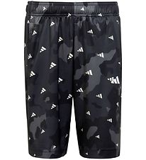 adidas Performance Shorts - U TR-ES AOP - Gr/Sort