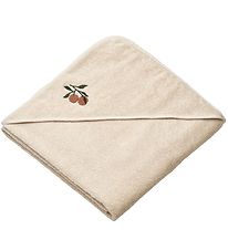 Liewood Håndklæde - 100x100 cm - Goya Hooded - Peach Seashell
