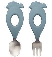 Liewood Babybestikst - Stanley - Dino/Whale Blue