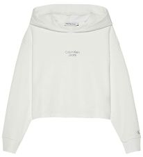 Calvin Klein Httetrje - Stack Logo Overlap - Bright White