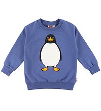 DYR Sweatshirt - DYRBellow - Cold Blue m. Pingvin