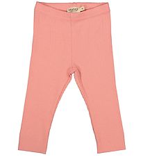 MarMar Leggings - Rib - Modal - Pink Delight