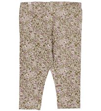 Wheat Leggings - Jersey - Fossil Flowers