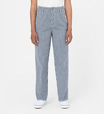 Dickies Jeans - Hickory Af Hickory - Stribet Hvid/Blå