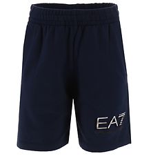 EA7 Sweatshorts - Navy m. Slv