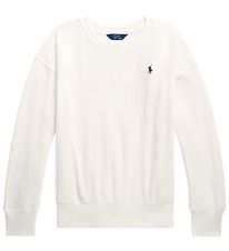 Polo Ralph Lauren Sweatshirt - Watch Hill - Hvid m. Print