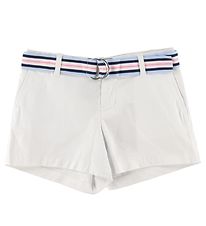 Polo Ralph Lauren Shorts - Watch Hill - Hvid m. Bælte