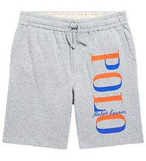 Polo Ralph Lauren Sweatshorts - Classics II - Grmeleret m. Polo