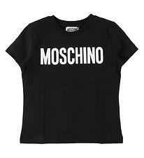 Moschino T-shirt - Sort m. Hvid