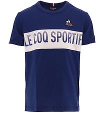 Le Coq Sportif T-shirt - BAT tee - Mørke Blå
