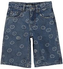 Molo Shorts - Art - Blue Happiness