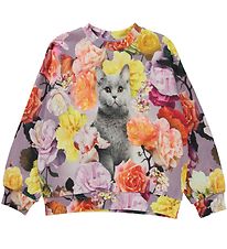 Molo Sweatshirt - Maxi - Rosegarden Cat